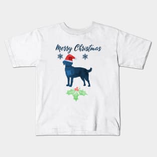 Christmas Labrador Kids T-Shirt